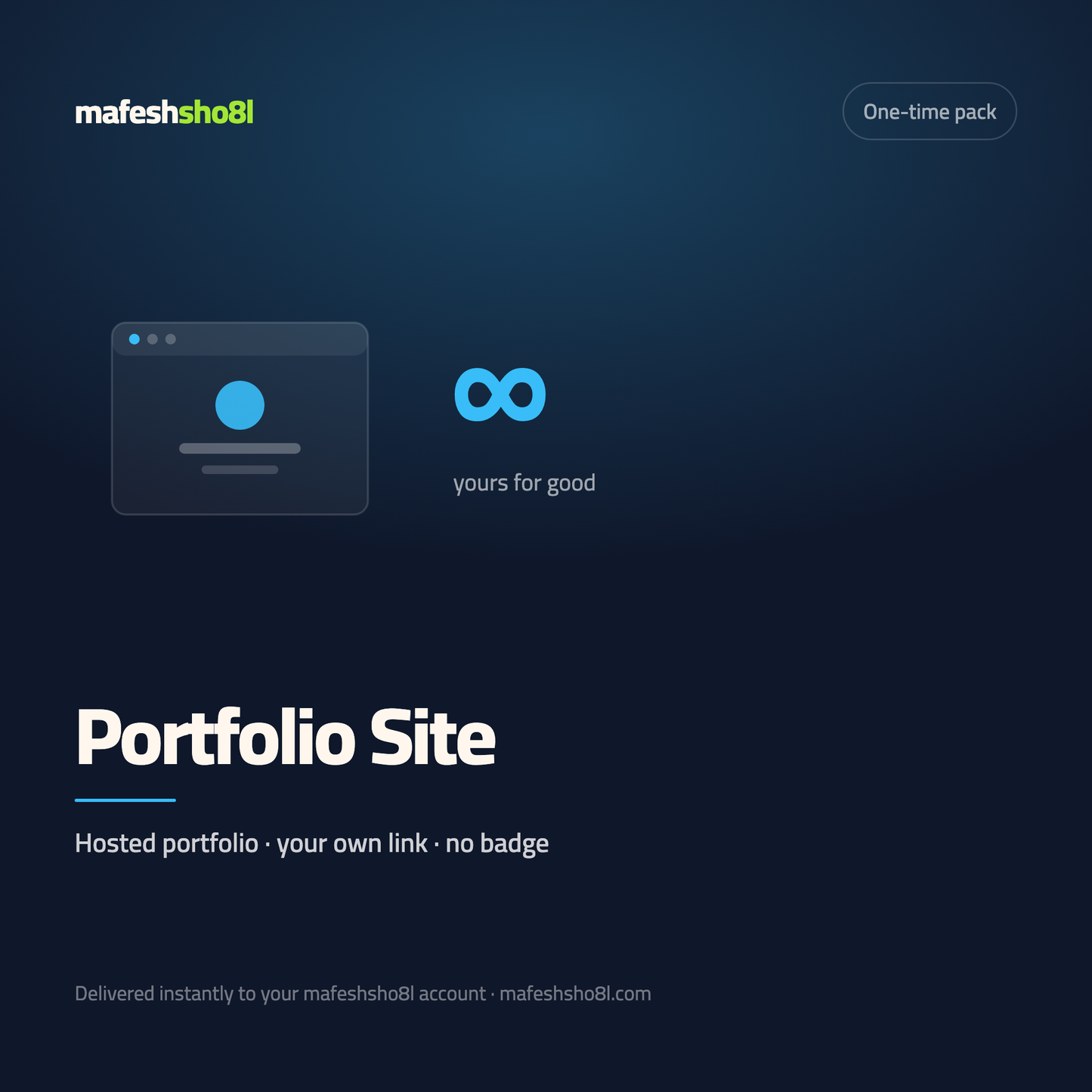 Portfolio Site Pack